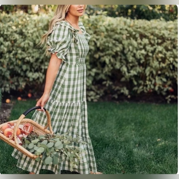 Jessakae Orchard Gingham Dress - Size XS - Picture 1 of 7